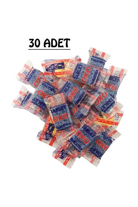 Oxo 30 Adet Bulaşık Makinesi Tableti Hepsi Bir Arada Kutusuz Deterjan