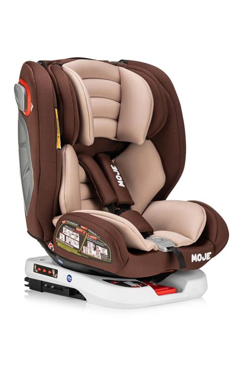 Moje Cape Town 0-36 Kg 360° Dönebilen Isofix'li Oto Koltuğu - Kahverengi