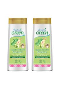 Baby's Green 2'li Organik Aloe Veralı Bebek Saç Ve Vücut Şampuanı Seti