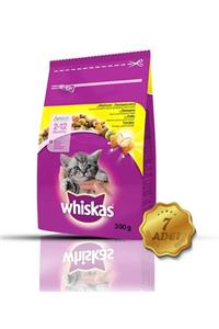 Whiskas Junior Tavuklu Yavru Kedi Maması - 300 Gr X 7 Adet