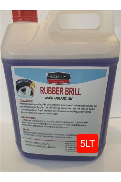 ALG Lastik Ve Plastik Parlatıcı 5lt