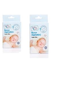 Baby&Plus Bebek Burun Aspiratörü Yedek Filtre 12 Adet X 2 Adet