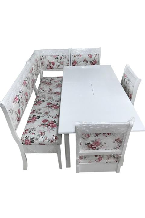 Süsler Köşe Mutfak Takımı Ahşap