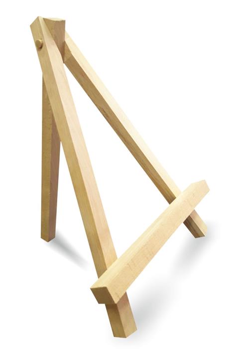 Magic Art Logo Masaüstü Mini Kayın Şövale Tek 14,5x19,5