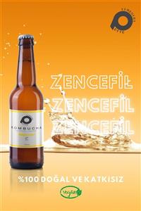 Potto Kombucha Zencefil'li- 6 Adet 330ml