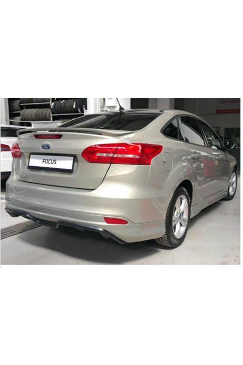 NamTuning Mat Siyah Ford Focus 3 3,5 Tampon Arka Ek Sport Çıkışsız