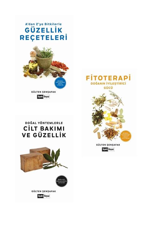 Siyah Beyaz Yayınları Gülten Şenşafak Güzellik Serisi 3'lü Set