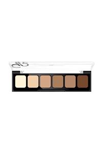 Golden Rose 6'lı Kapatıcı Paleti - Concealer Cream Palette 02 Medium To Dark 8691190120726