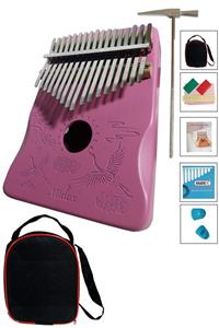 Midex Klx-503cs Full Ağaç Paslanmaz 17 Çelik Tuş Kalimba (Çantalı)