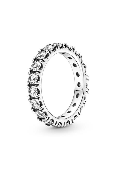 Pandora Işıltılı Tam Tur Taşlı Yüzük