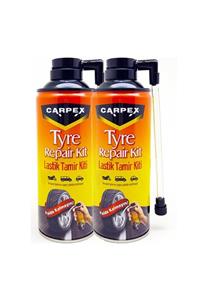 Carpex LASTİK TAMİR SPREYİ KÖPÜĞÜ 300 ML 2 ADET LASTİK ŞİŞİRİCİ