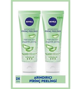 Nivea Arındırıcı Organik Pirinç Peeling 75 Ml X2