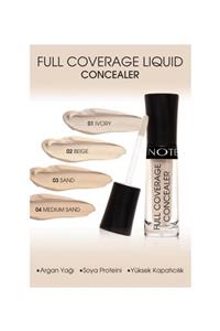 NOTE Full Coverage Liquid Concealer 03 Sand