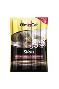 Gimcat Sticks Hindi ve Tavşan Etli Ödül Çubukları 4lü