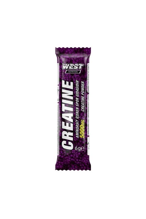 West Nutrition Kreatin Monohidrat Tek Kullanımlık Saşe 6 Gram Böğürtlen