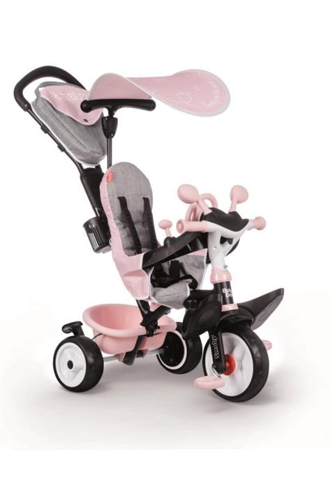 Smoby Baby Driver Comfort 3'ü1 Arada Bisiklet Seti Pembe - 741501