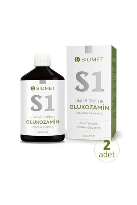 Biomet Biqmet S1 Likid Ve Bitkisel Glukozamin - Sıvı Glucosamine X 2 Adet