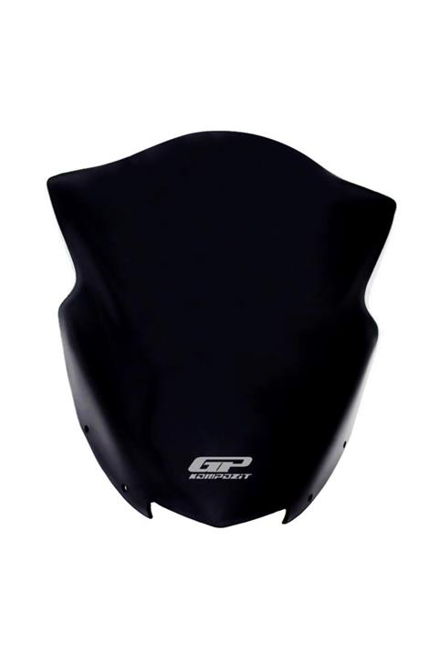GP KOMPOZİT Bajaj Dominar 250/400 2017-2021 Uyumlu Kısa Ön Cam Siyah 37 Cm