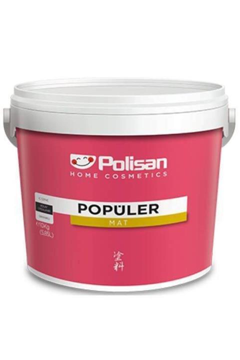 Polisan Popüler Plastik Beyaz 20 Kg Kokusuz Iç Cephe Boyası