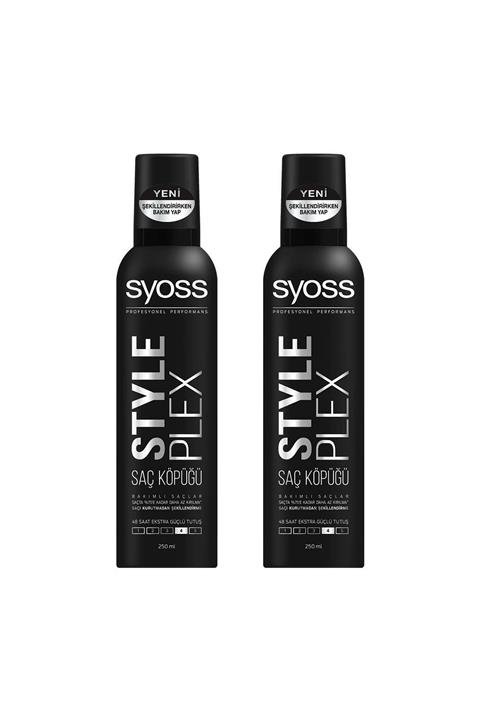 Syoss Style Plex Köpük 250 ml X 2 Adet