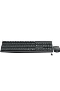 logitech Logıtech Mk235 Q Türkçe Kablosuz Siyah Klavye+ Mouse