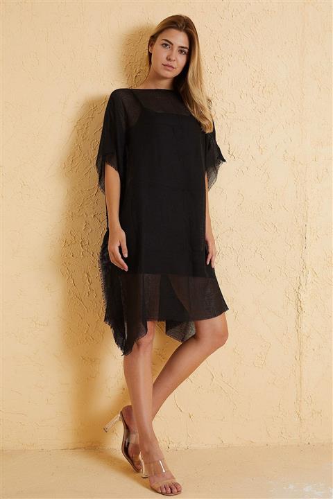 Daisy Accessory Kadın Pamuklu Plaj Elbisesi