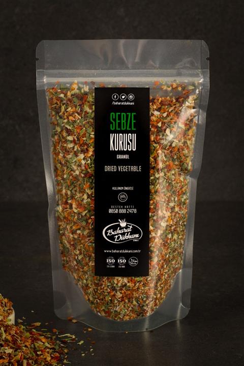 Baharat Dükkanı Karışık Sebze Kurusu (granül) 100gr