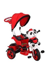 BabyHope 127 Little Panda Ebeveyn Kontrollü Tenteli Müzikli Tricycle Üç Teker Bisiklet