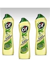 Cif Krem Limon Kokulu 500 ml 3 Adet