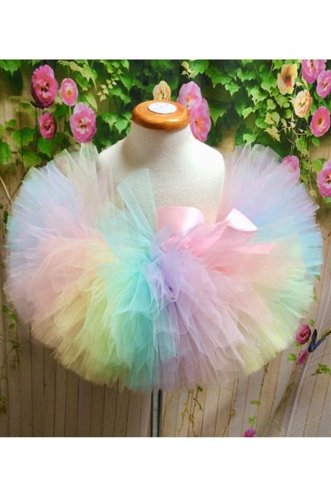 Kokoş Kız Bebek Unicorn Tütü Etek