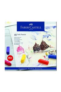 Faber Castell Creative Studio Mini Toz Pastel Boya (Soft) 48 Renk Yarım Boy (5175128