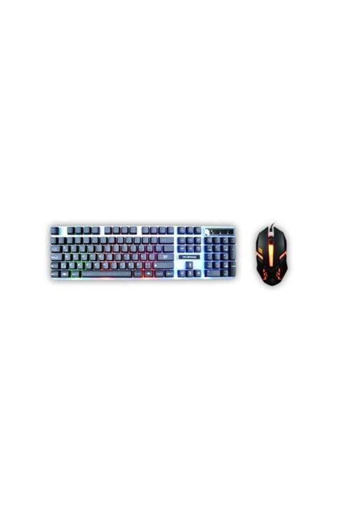 HSATicaret Yk Design Yk-30 Gaming Oyuncu Rgp Işıklı Klavye Mouse Set