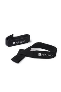Rebuwo Wrist Strap Ağırlık Kaldırma Kayışı Siyah