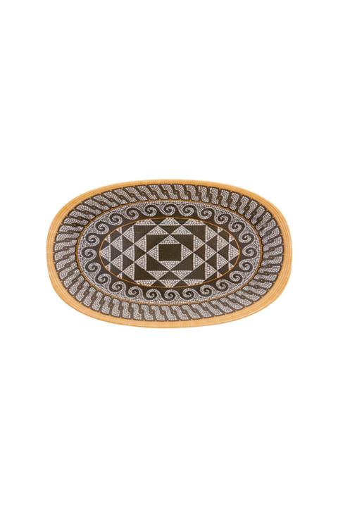 Karaca Zeugma 29 cm Kayık Tabağı