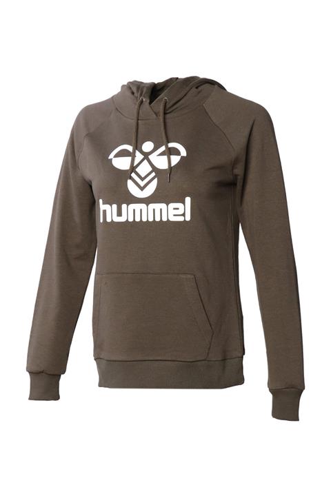 HUMMEL Billund Kadın Haki Kapüşonlu Sweatshirt