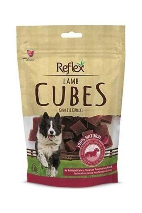 Reflex Kuzulu Küp Dilimli Köpek Ödül Maması 80 gr
