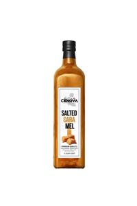 Cenova Salted Caramel Tuzlu Karamel Şurubu 1000 Ml Kahve Şurubu Yüksek Aroma Kokteyl Şurupları