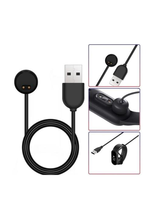 Techmaster Xiaomi Mi Band 5 Mi Band 6 Usb Şarj Cihazı Kablosu