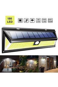 Triline Solar 180 Led Güneş Enerjili Kumandalı 3 Modlu Duvar Lambası