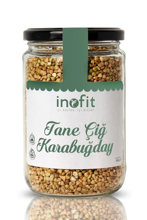 İnofit Tane Çiğ Karabuğday - 450 Gr