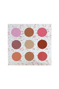 Cecile Rose Water Make Up Eyeshadow Palette Scarlet Rose