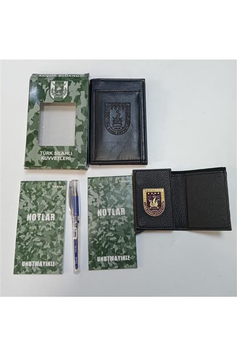 yağmuraskerigiyim Asker Tsk Amblemli Kartlık Defter Ve Kartlık Cüzdan