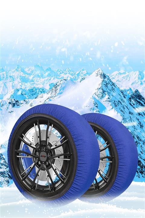 Sitingo Oto Lastik Kar Çorabı mavi