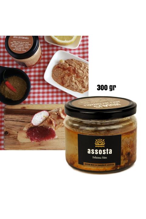 Assosta Aile Boy Acı Zeytinyağlı Katkısız Ev Yapımı Humus 300 gr