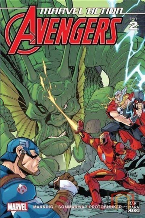 Marmara Çizgi Yayınları Marvel Action Avengers 2
