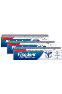 Fixodent Professional Diş Protez Yapıştırıcı Krem 40gr x 3 Adet