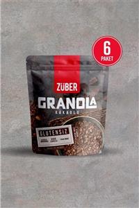 Züber Glutensiz Granola Kakaolu 180 gr X 6 Paket