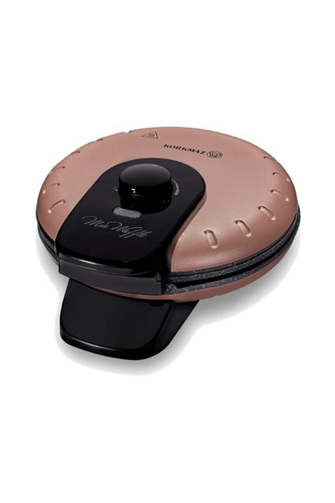 KORKMAZ A319-03 Mia Waffle Makinesi Rosegold