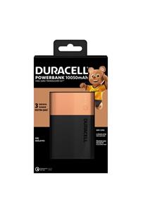 Duracell Powerbank 10050 Mah, Yeni Nesil Hızlı Şarj Teknolojili Taşınabilir Şarj Cihazı