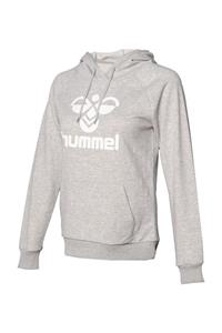 HUMMEL Billund Gri Kadın Kapüşonlu Sweatshirt